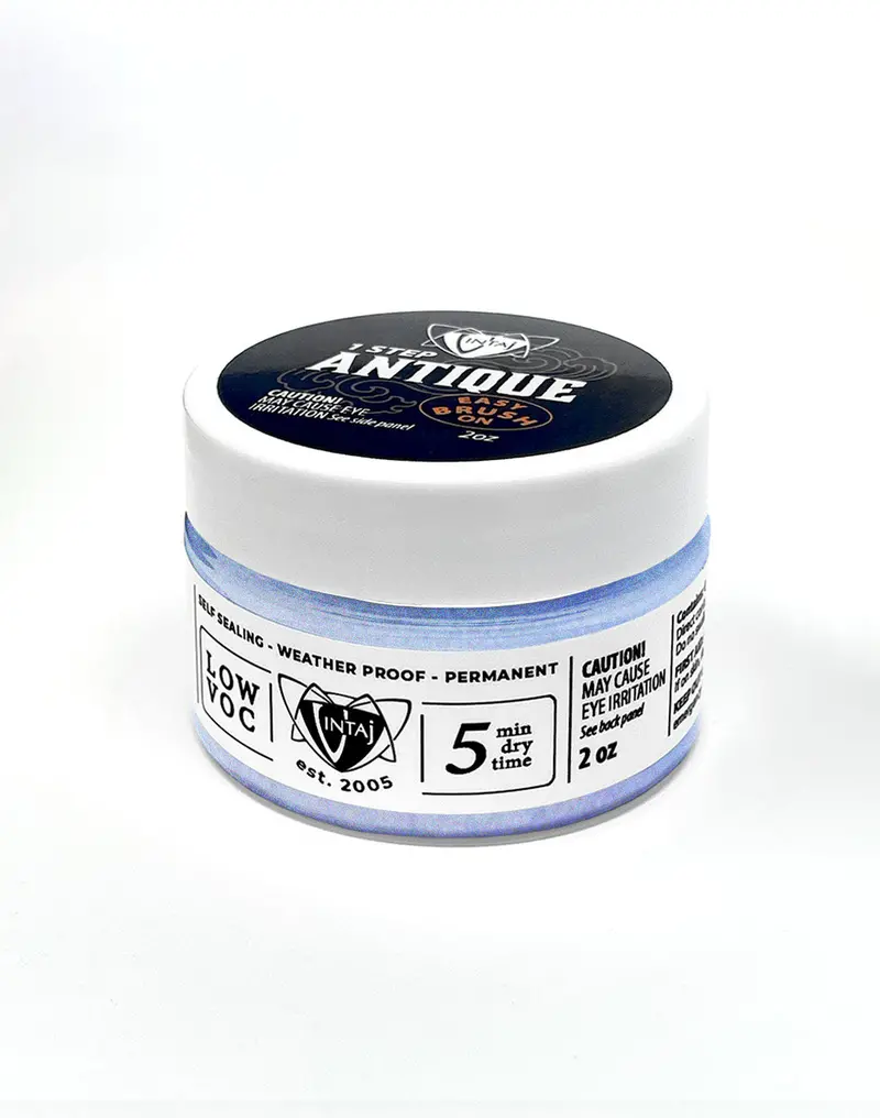 1-Step Antique Finish – Blue Violet Color-Shift Solution (2 oz)