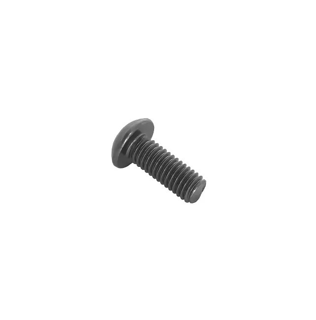 Anodized Aluminum #10-32 x 0.500″ Button Head Cap Screw – 25-Pack
