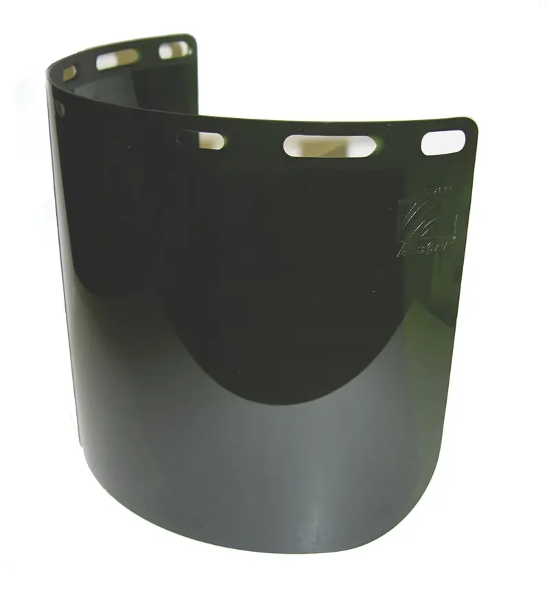 ArcOne Dark Green Flip-Front Visor – 16″ x 8″, 0.060″ Polycarbonate