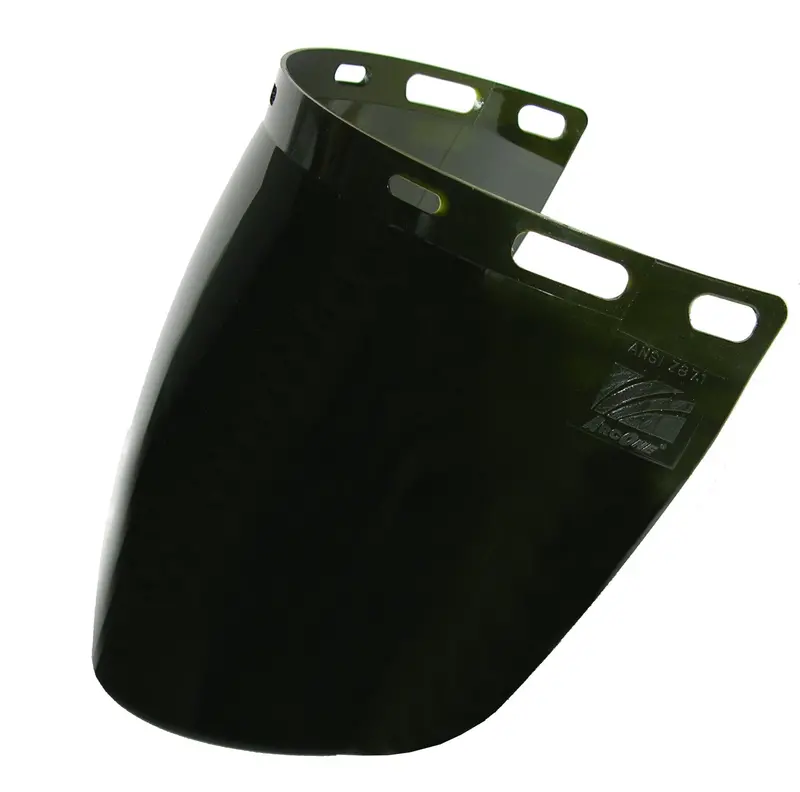 ArcOne Dark Green Flip-Front Visor – 16″ x 9″, 0.060″ Polycarbonate