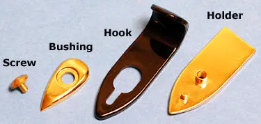 Baritone Saxophone Thumb Hook Replacement Assembly