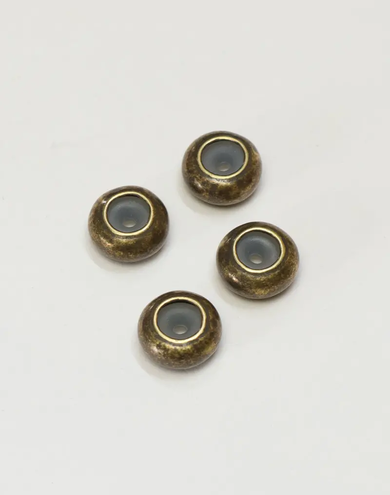 Chain Slider Bead Clasp – 8mm Adjustable Jewelry Fastener (4-Pack)