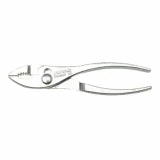 Crescent Curved-Jaw Slip-Joint Pliers – 6.5″ with Non-Slip Grip (181-H26N-05)