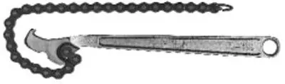 Crescent CW24 Chain Wrench – 24″ Handle, 6″ Jaw Capacity, Chrome-Plated Steel Body