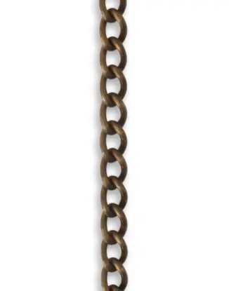 Curb Chain – 3.4×5.1mm, 1-Foot Length