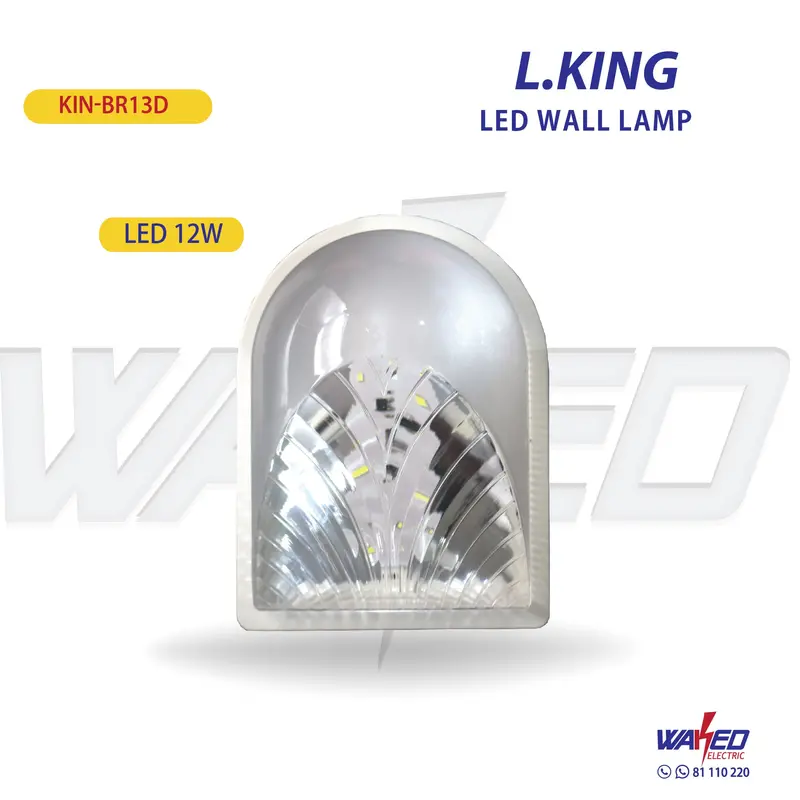 Decorative Wall-Mount LED Lamp – Dimmable Design