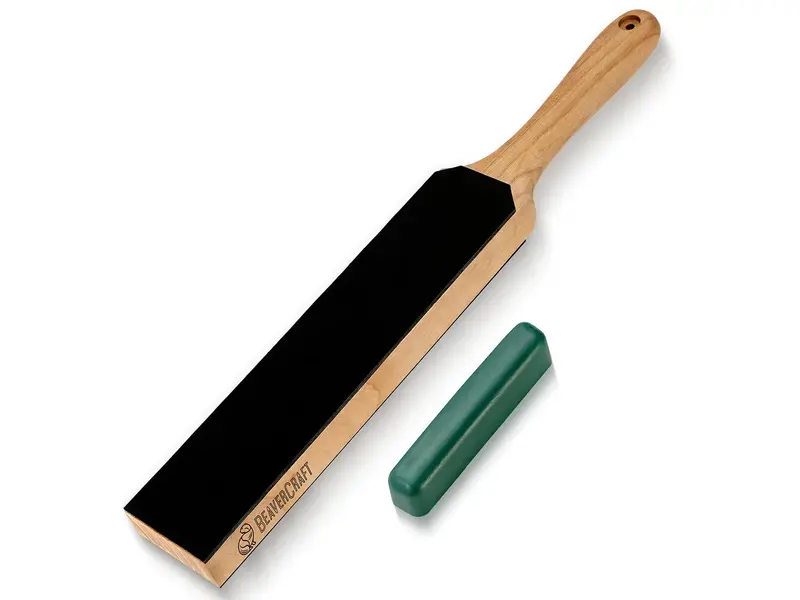 Double-Sided Leather Strop for Razor-Sharp Edge Maintenance