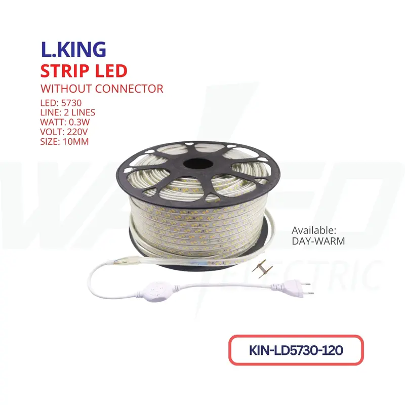 Dual-Row High-Density LED Strip Light – L.King Series