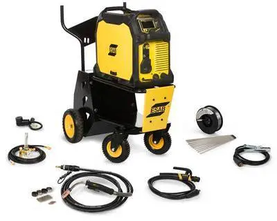 ESAB Rebel EMP 285ic Multiprocess Welder with Mobile Cart