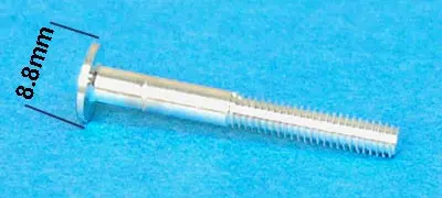 Flute Headjoint Crown and Stem Assembly