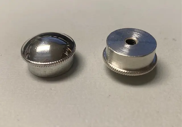 Flute Headjoint Crown – Electroplated Silver Finish