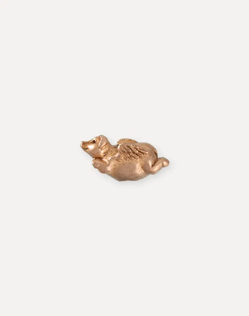 Flying Pig Charm – 25.5×12.5mm Playful Pendant (Single Piece)