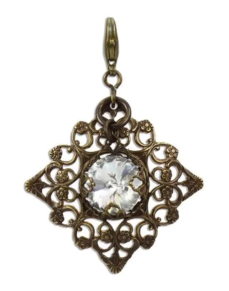 Garden Revelation Pendant – Botanical-Themed Statement Jewelry Piece