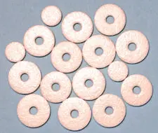 Gemeinhardt Flute Pad Set with Green Backing