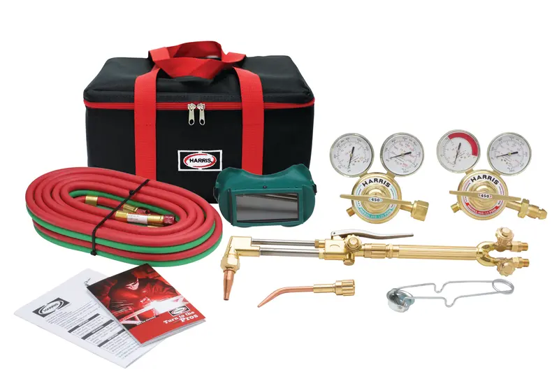 Harris VH31-450-510 DLX Ironworker V-Series Acetylene Cutting Outfit Kit