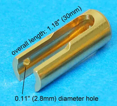 High E/F# Key Rod Support Guard for Flute or Piccolo