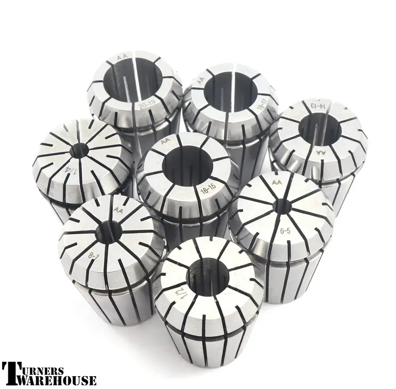 High-Precision Collet Chuck for Woodturning