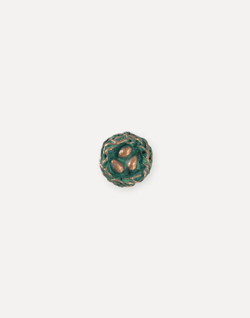 Home Nest Charm – 16mm Minimalist Pendant (Single Piece)