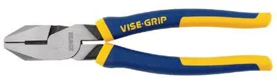IRWIN VISE-GRIP 2078209 Lineman’s Pliers – 9 1/2″ Forged Steel, Cutting & Gripping