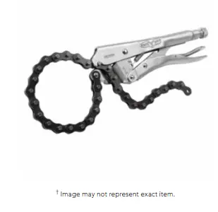 IRWIN VISE-GRIP 20R Locking Chain Clamp – 9-Inch Adjustable Heavy-Duty Grip