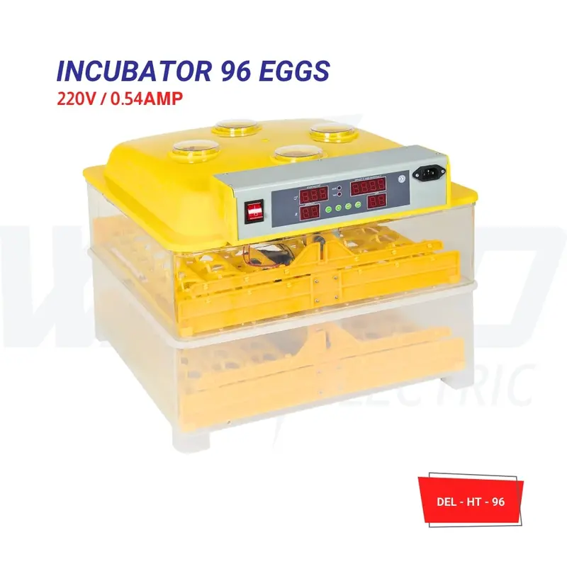 Large-Capacity Egg Incubator – 96-Egg Automatic System