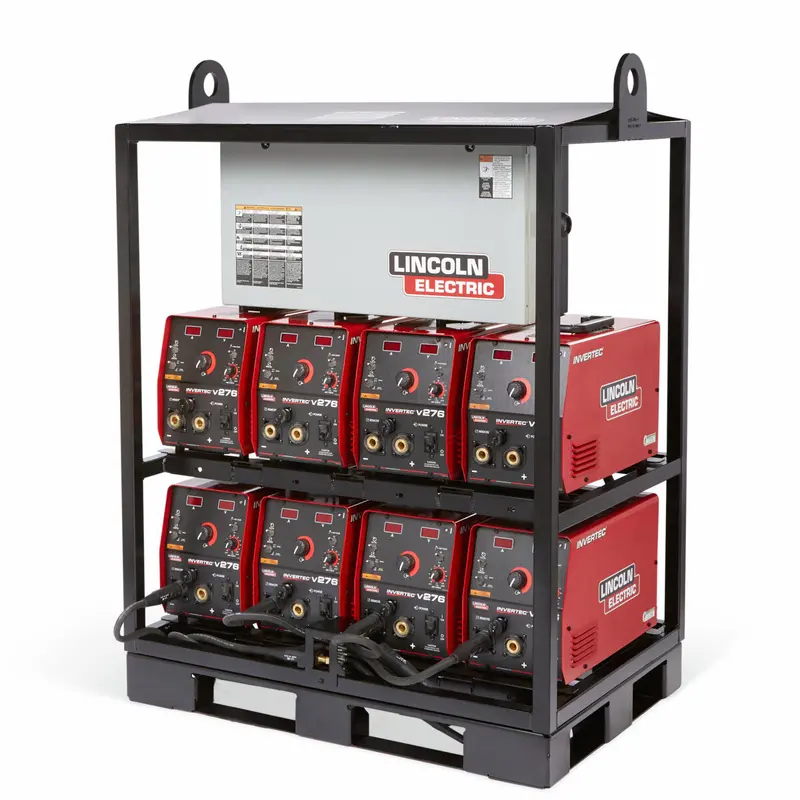 Lincoln Electric Invertec® V276 8-Pack Rack System
