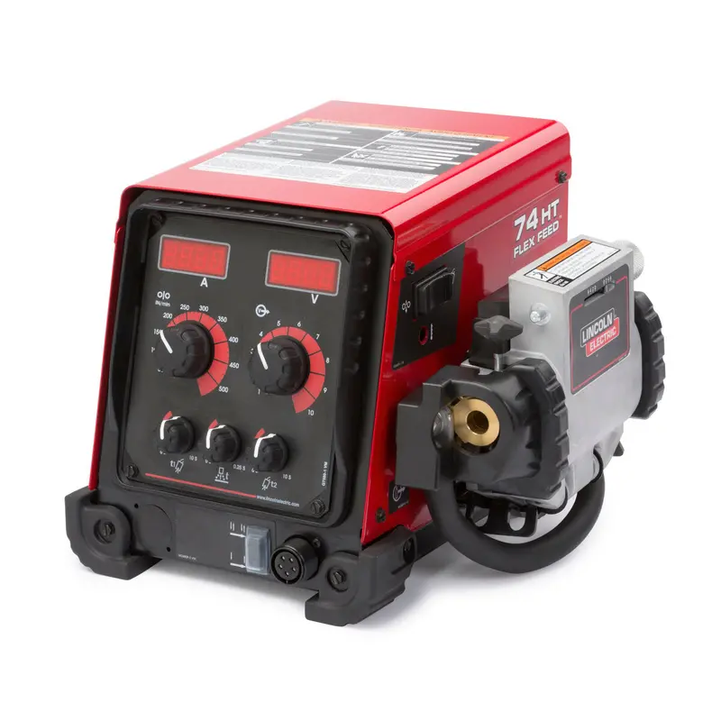 Lincoln Electric K3883-2 Flex Feed® 74 HT Wire Feeder – Digital Voltage/Current Control, Reel-Free Design