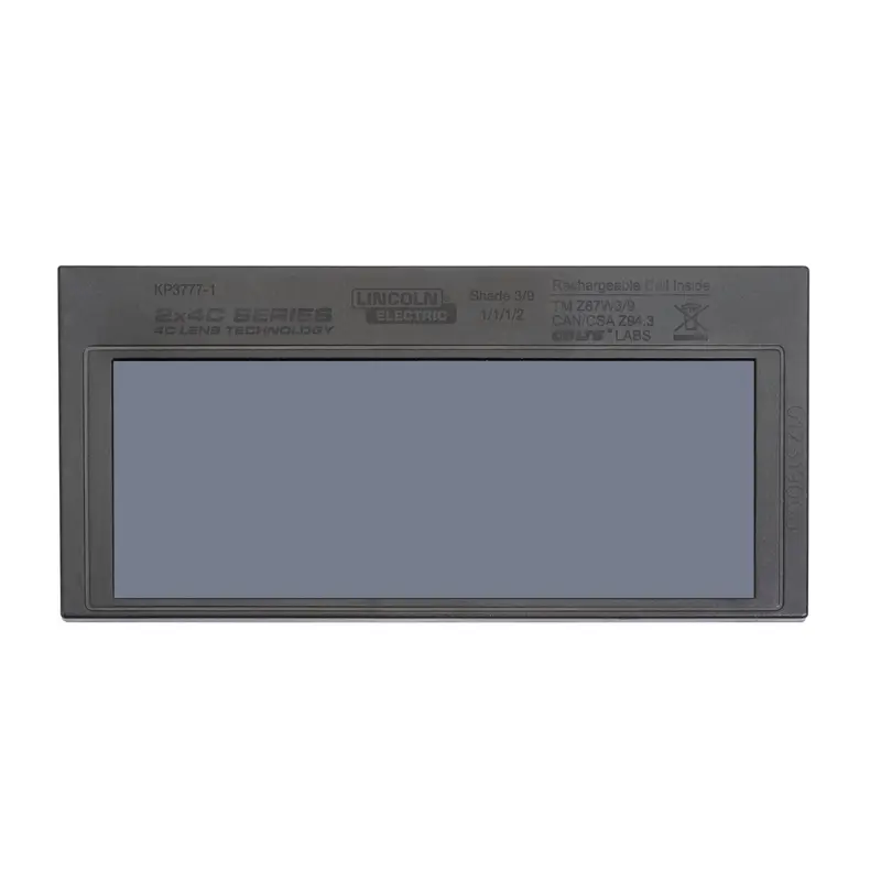 Lincoln Electric Viking 2x4C Auto-Darkening Welding Lens – Fixed Shade 9