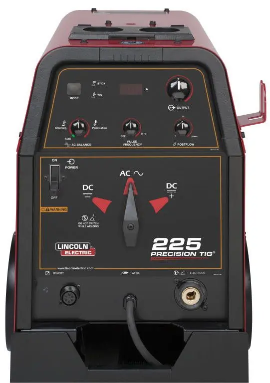 Lincoln Precision TIG 225 Welder Ready-Pak – Compact TIG System