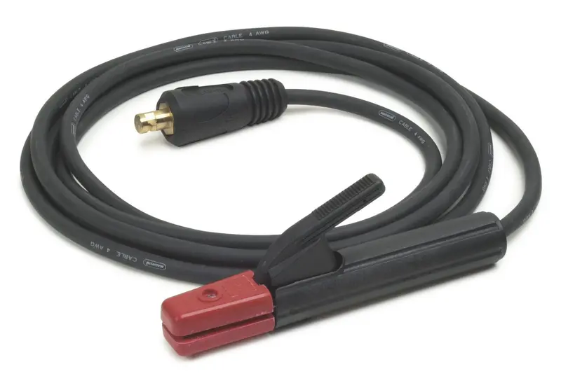 Lincoln Stick Electrode Holder with Heavy-Duty Cable Assembly