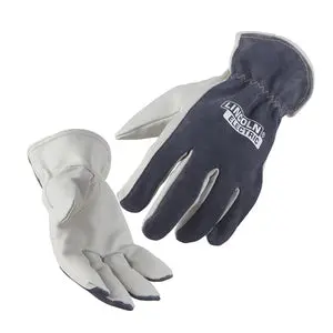 Lincoln Traditional Grey Driver-Style Welding Gloves – K3769