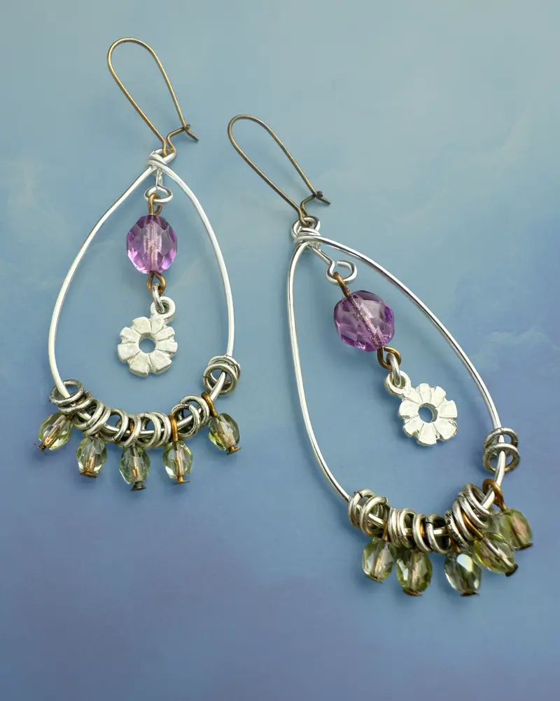 Mermaid Treasure Earrings Craft Kit – All-in-One Design Bundle