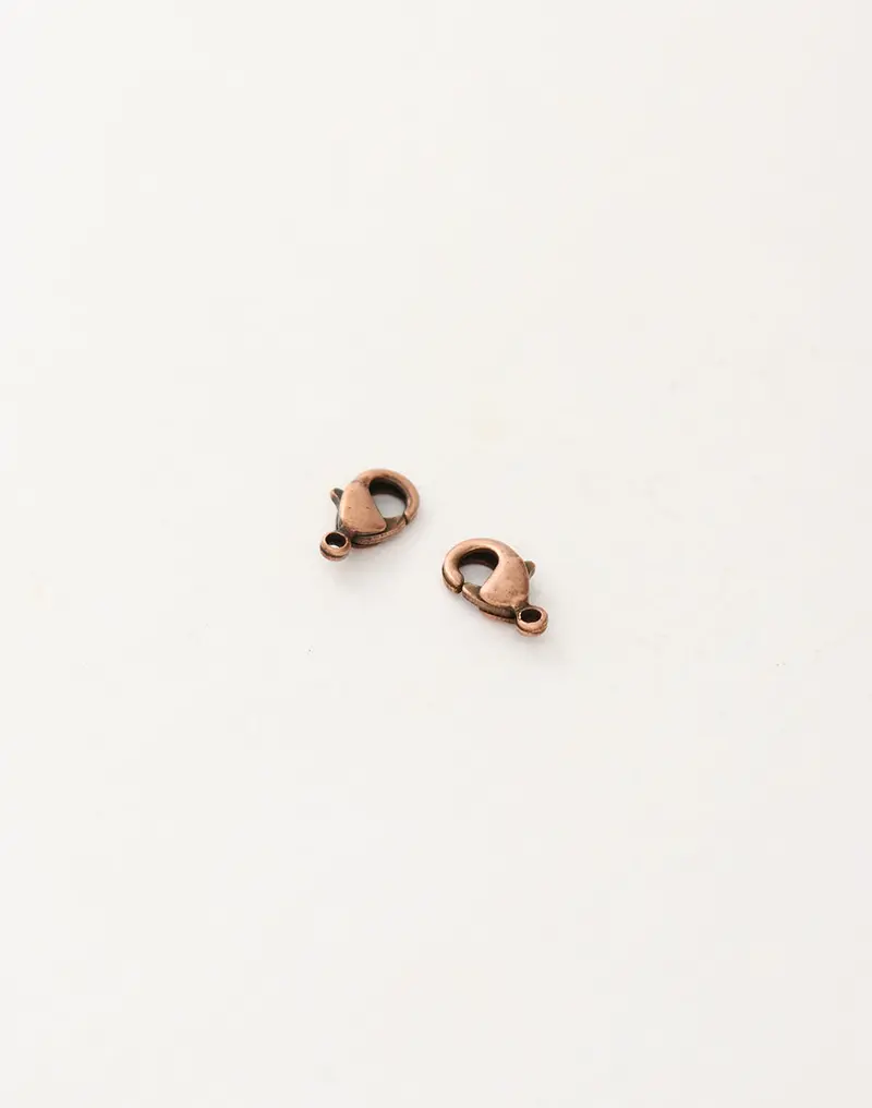 Mini Lobster Clasp – Two 9.5mm Delicate Closure Pieces