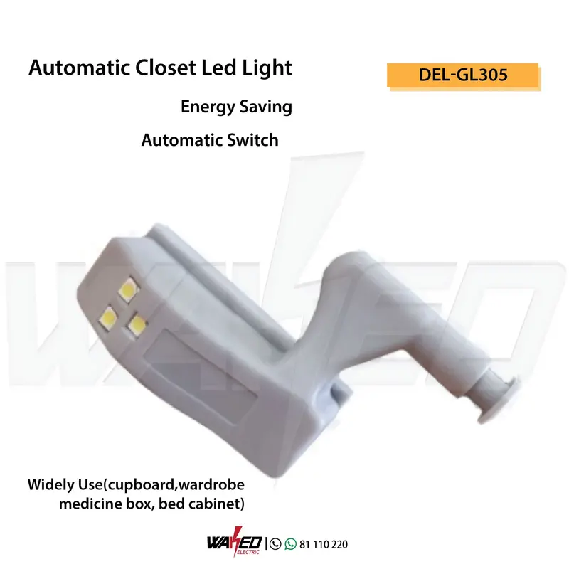 Motion-Activated LED Closet Light