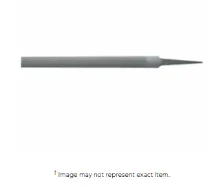 Nicholson 05190N 14-Inch Curved/Flat Single-Cut Bastard Half-Round Machinist File – Boxed