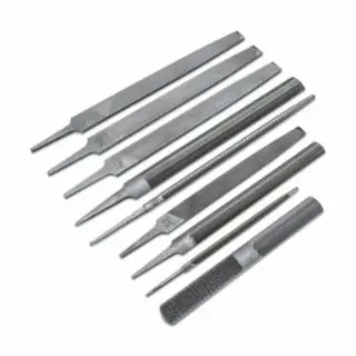 Nicholson 9-Piece Maintenance File Set with Pouch – 6″, 8″, and 10″ Files