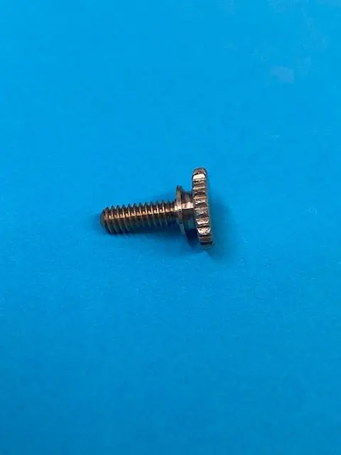 Nickel-Plated Lyre Mounting Screw – Size 8-32