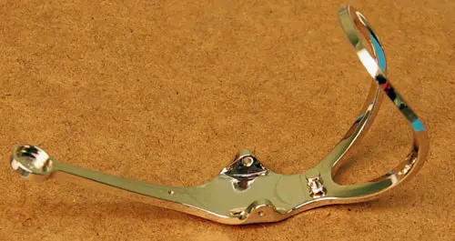 Nickel-Plated Upper Octave Key for Saxophones
