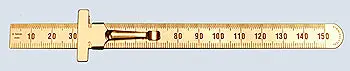 Precision Measuring Rule – 0.5 mm and 1 mm Graduations