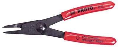 Proto Internal Retaining Ring Pliers — 5 3/8″ Length, 0.038″ Tip Size