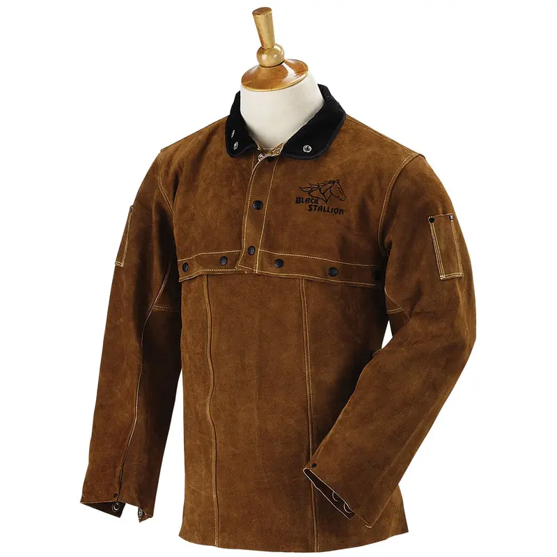 Revco 220CS 20-Inch Bib and Cape Sleeve Welding Set – Split Cowhide, One Complete Set