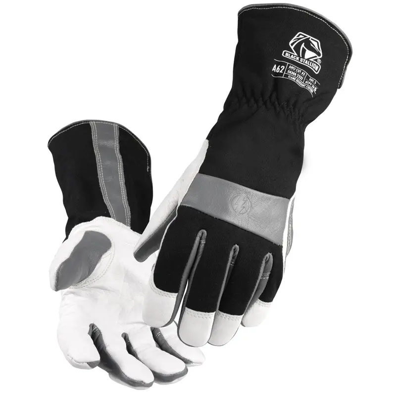 Revco A62 Arc-Flash & Cut-Resistant Utility Glove – Cowhide and Flame-Resistant Cotton (Single Pair)