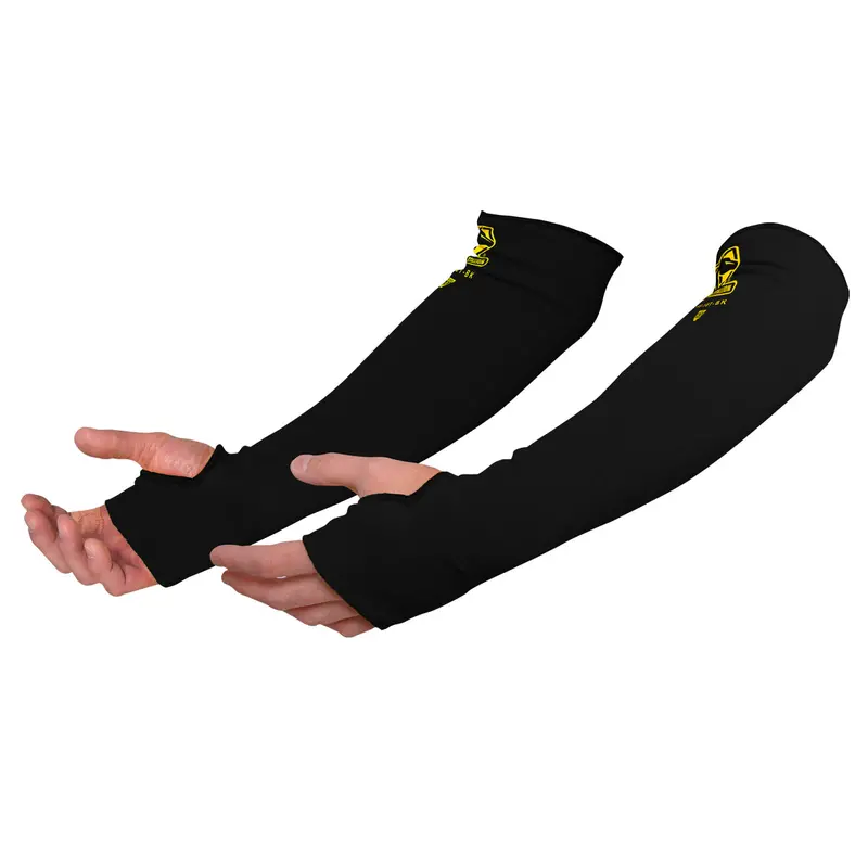 Revco Black Kevlar Knit Sleeves – 18″, A3 Cut Resistance, Thumb Loop Feature