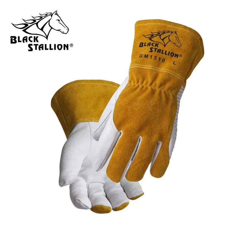 Revco Premium MIG Welding Gloves – Goatskin with DragPatch™ Reinforcement (Single Pair)