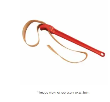 Ridgid 31365 Heavy-Duty Strap Pipe Wrench – 12″ Maximum Pipe Diameter, 48″ Strap Length