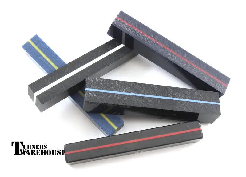 Slim Military-Style Pen Blanks for Compact Designs