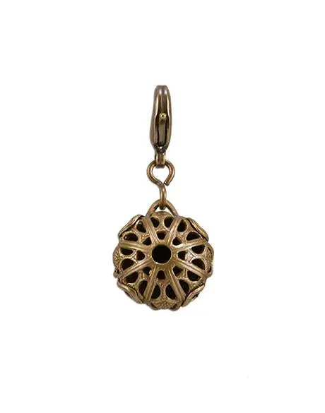 Spherical Aromatherapy Diffuser Pendant – One Round Essential Oil Carrier