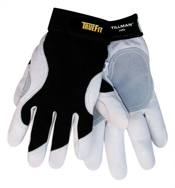 Tillman 1470 Goatskin & Spandex Performance TrueFit Gloves – Pair