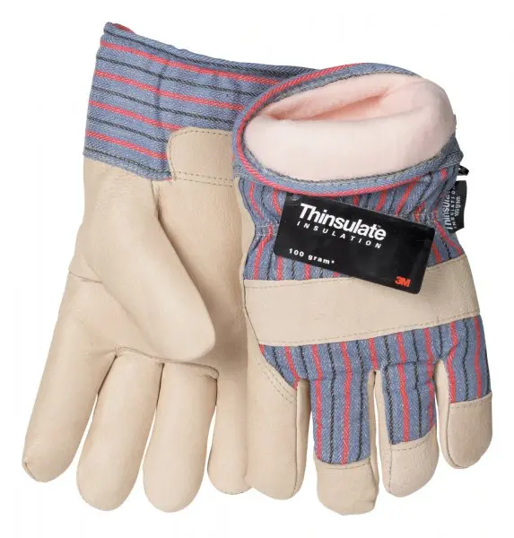 Tillman 1565 Winter Work Gloves – Top-Grain Pigskin & Canvas with Thinsulate™ Insulation (Pair)