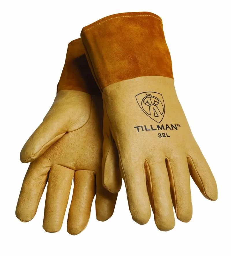 Tillman 32 Top-Grain Pigskin MIG Welding Gloves (Heavy-Duty, 1 Pair)